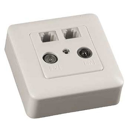 Heimkinosysteme: Hama BK- & ISDN- bzw. Datenleitungs-Dose