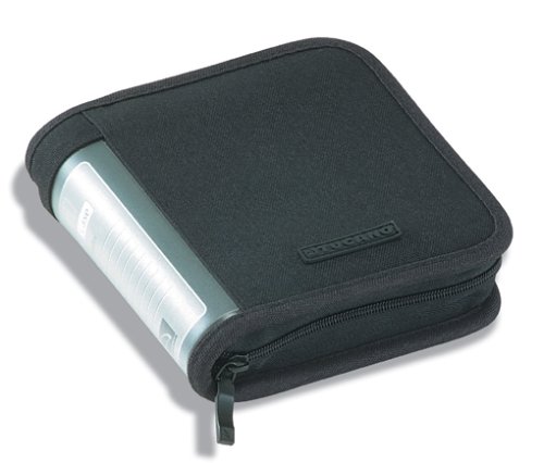 TV Ger&auml;te: Tucano CD-Case 24 CD CD-Tasche, schwarz