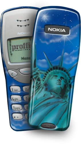 Festplatten: SBM Original NOKIA 3210 Airbrush Geh�use Motiv: NEW YORK