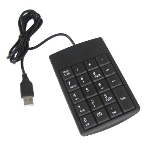 Audio und Video: USB Keypad numerisch f�r Laptop und PC