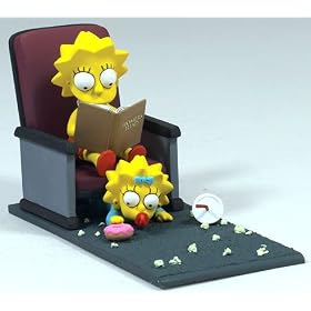 Simpsons Movie: Movie Mayhem Lisa and Maggie 