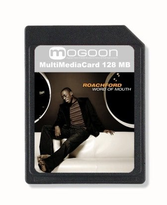 MP3 Player: Mogoon Roachford "Word of mouth" MultiMediaCard 128 MB