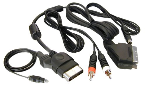 Digitalkameras: Digital AV Cable - inkl. AV Scart, Separate RCA Audio, S-Video Output, Optical Cable