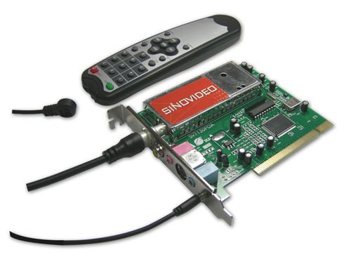 Festplatten: SinoVideo 1300 TV-Karte-PCI+Fernbedienung- analog+kabel