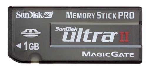 MP3 Player: Memory Stick 1 GB PRO Ultra II