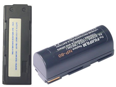 Elektronik und Foto: Akku (Li-Ion) f�r Digitalcameras von Fujifilm, Kodak, Leica, Ricoh, Toshiba als Ersatz f�r NP-80, KLIC-3000, DB-20, DB-20L, PDR-BT1