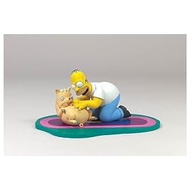 The Simpsons Movie Homer and Plopper The Simpsons Movie Homer and Plopper
