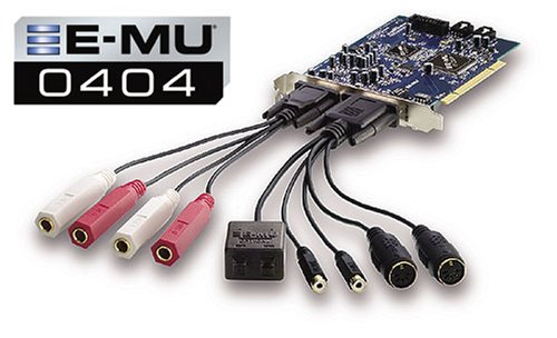Zubeh&ouml;r: 0404 PCI-Audiosystem inkl. Softwarepaket