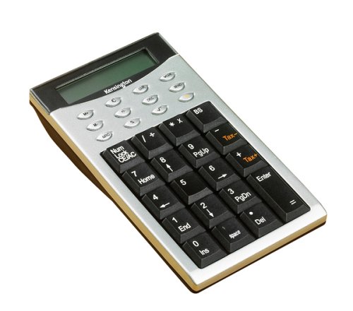 Kompaktanlagen: Kensington Wireless CalcPad Ziffernblock schnurlos Taschenrechner Silber