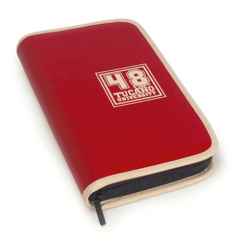 TV Ger&auml;te: Tucano University 48 CD-Tasche, rot