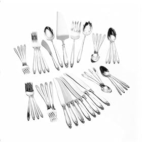 International Silver Prelude Dinner Size 46-Piece Flatware Set, Service for 8 by International Silver