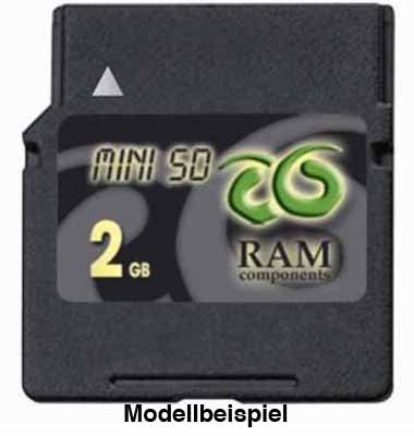 Speicherkarten: RAM COMPONENTS 2GB mini-SD Card