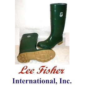 Green Rain Boots