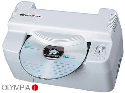 DVD Player: Olympia CD-Datenvernichter DX 100