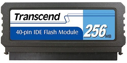 TV Geraete: Transcend 256MB IDE Flash Module - Transcend IDE Flashmodule 40-Pin VERTICAL -  Arbeitsspeicher