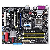 Elektronik und Foto: Asustek Computer P5LD2 DEL/WIFI-TV/D Sockel 775 I945P Mainboard
