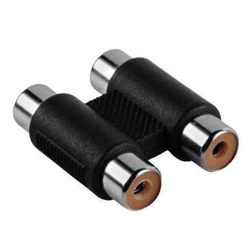 Heimkinosysteme: Hama 2 Cinch-Kupplungen - 2 Cinch-KupplungenCinch-Adapter