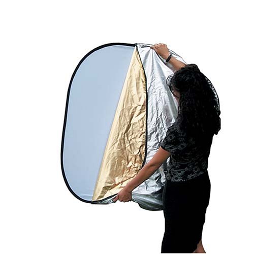 Festnetztelefone: Faltreflektor 5 in 1 120 x 90cm oval