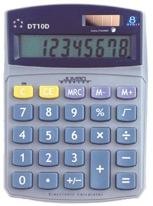 Festnetztelefone: Five Stars DT 10D Taschenrechner