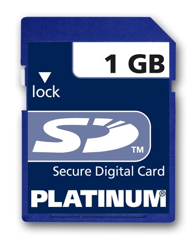 Projektoren: Platinum Secure Digital (SD) 1GB Speicherkarte (Retailverpackung)