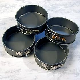 KAISER BAKEWARE LA FORME 4.5 MINI SPRINGFORM PAN SET by Kaiser