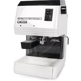 Gaggia White Semi Automatic Expresso Machine Espresso - 16001 by Gaggia