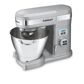 Cuisinart SM-55BC 5-1 2-Quart 12-Speed Stand Mixer, Brushed Chrome by Cuisinart