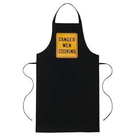 Danger Men Cooking Apron - Black