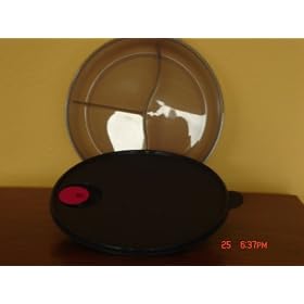 Tupperware Divided Dish Crystal Wave- Larger Capacity by Tupperware