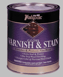 Valspar Oil Base Satin Varnish And Stain