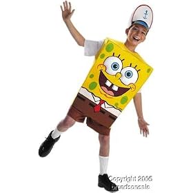 Toddler Spongebob Squarepants Costume (Size: 2-4T)