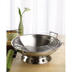 All-Clad Stainless Semi-Round Bottom Wok by All-Clad