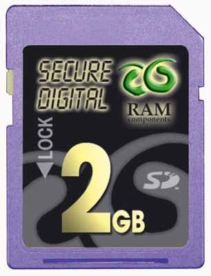 Speicherkarten: Ram Components Secure Digital MB Speicherkarte