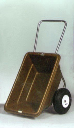 Garden Cart 5.5 cu. ft. Rib Tire (Brown Tub)