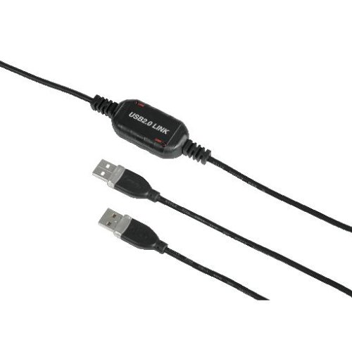 Heimkinosysteme: Hama USB 2.0 PC-Linkkabel f�r die Verbindung von 2 Rechnern �ber USB2.0 (inkl. Software)
