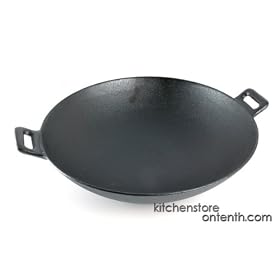 Joyce Chen 12-Inch Cast Iron Wok by 