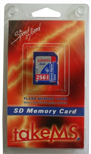 Festplatten: SecureDigital Card 256MB takeMS Retail