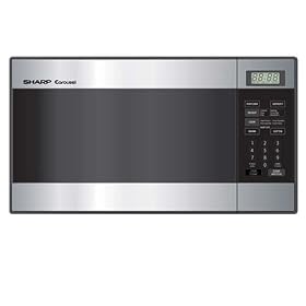 Sharp Micro R216LS Compact Size .8 Cubic Foot Microwave Oven by Microwave Ovens