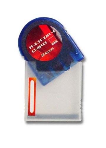 Festplatten: Speed-Link SL-5020-TBE 1x PSone Memory Card, clear blue