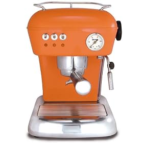 Ascaso DR.116 Dream 16-Bar-Pump Espresso Machine, Mandarin Orange by Ascaso