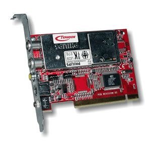 TV Ger&auml;te: Typhoon Typhoon TV Tuner Stereo entf�llt TV-Karte Philips Chipset