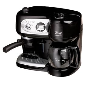 Delonghi BCO264B Esclusivo Cafe Nero Combo Coffee and Espresso Maker by DeLonghi