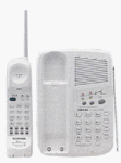 Toshiba FT7257 25-Channel Auto Scanning Cordless Telephone