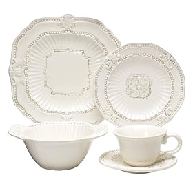Baroque 20-pc. Set - White by 
