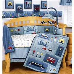 City Babies - 8-Piece Bedding Set City Babies - 8-Piece Bedding Set