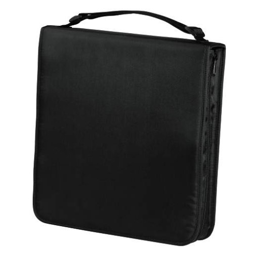 Drucker: Easy Line CD-/ DVD-Wallet 160, Nylon, Schwarz
