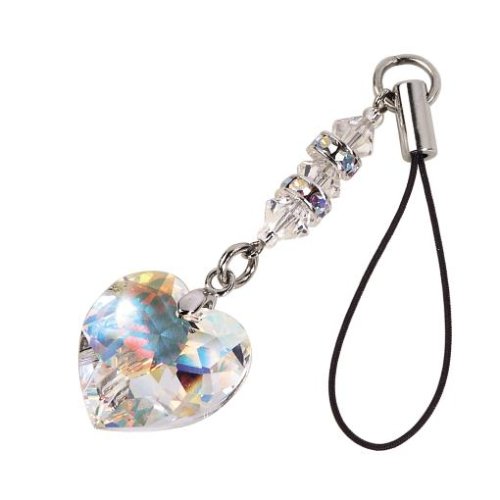 Heimkinosysteme: Hama Handy-Schmuck "Diamond Heart", Crystal