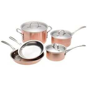Calphalon Tri-Ply Copper 8-Piece Set by Calphalon