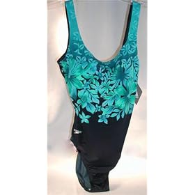 Speedo Cutup Ladies One Piece Swimsuit 10 Picture
