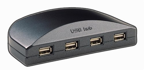 Festplatten: Saitek USB Hub HUB USB 4P 4xUSB 1xUSB schwarz
